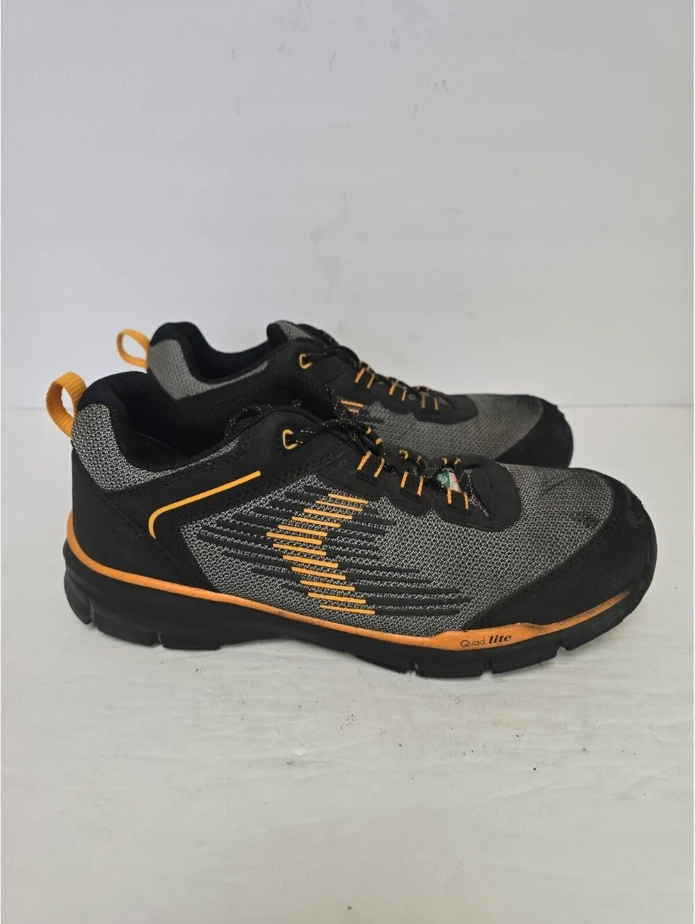 Dakota Men's 3600 WorkPro Series Steel Toe Work Shoe Black/Yellow Size 8.5M